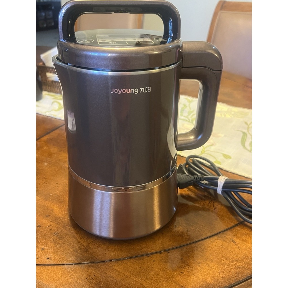 Joyoung Soy Milk Maker DJ13U-D988SG Brown 1.3L Stainless Steel Multi-Cooker 120V